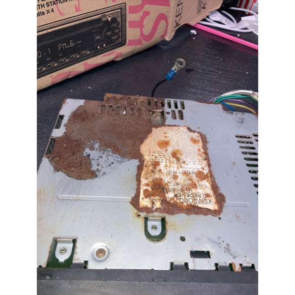 KENWOOD KDC-1011S CD RECEIVER *CLASSIC* With Box Untested - Picture 5 of 9